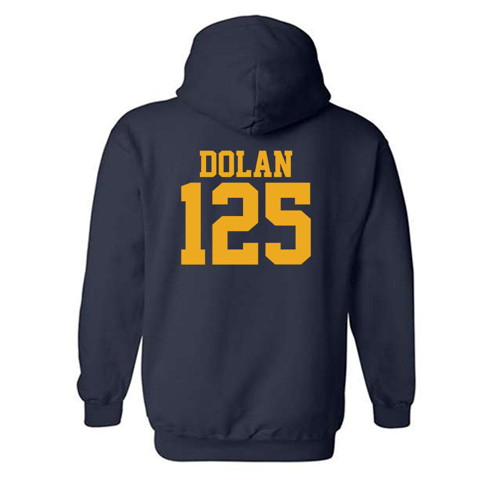West Virginia - NCAA Wrestling : Matthew Dolan - Fashion Shersey Hooded Sweatshirt-1