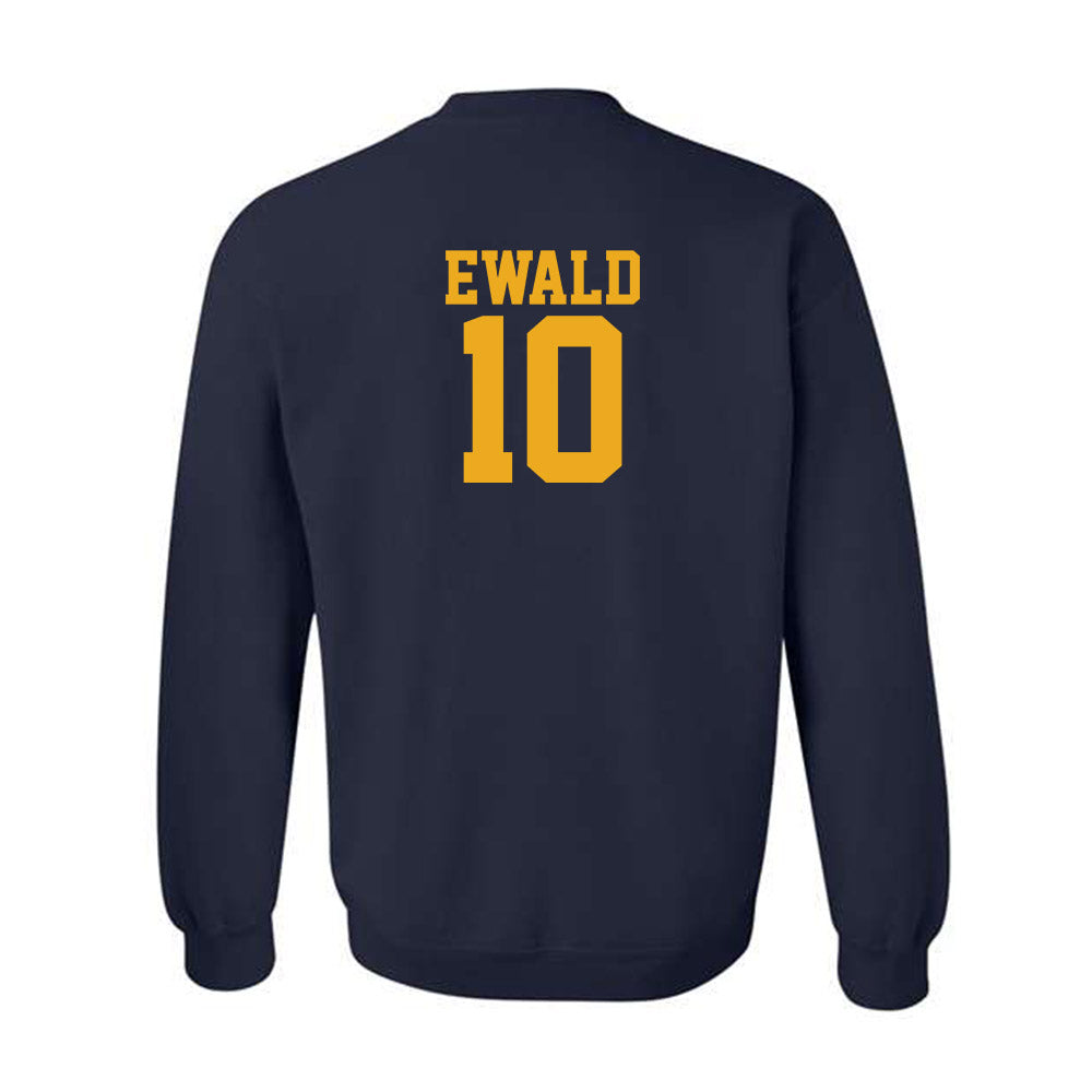West Virginia - NCAA Men's Soccer : Felix Ewald - Fashion Shersey Crewneck Sweatshirt-1