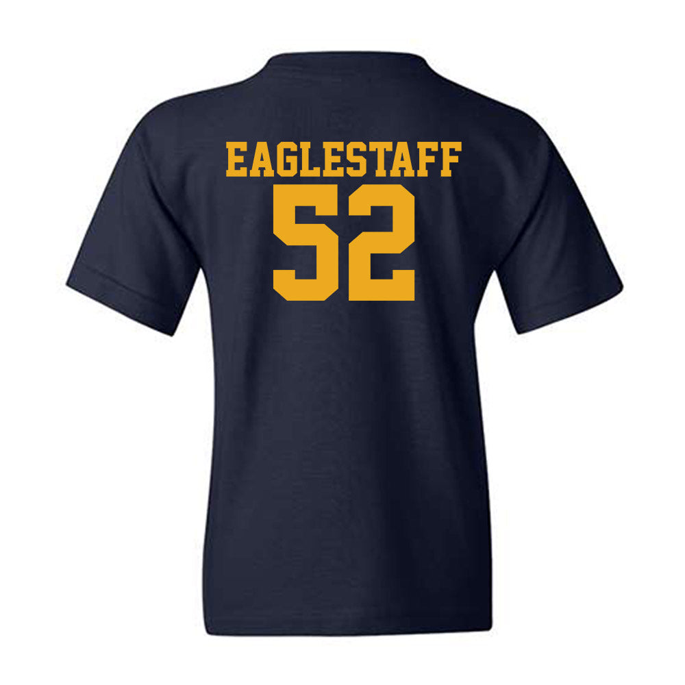 West Virginia - NCAA Men's Basketball : Treysen Eaglestaff - Fashion Shersey Youth T-Shirt-1