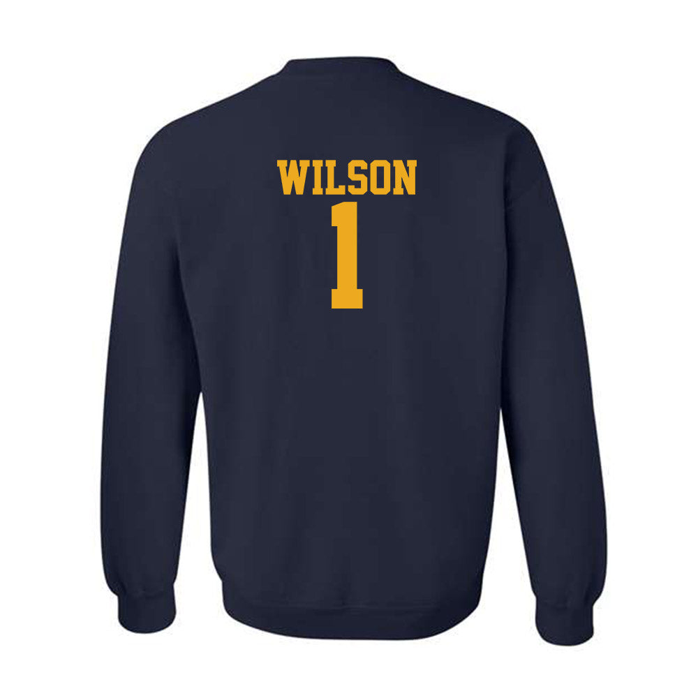 West Virginia - NCAA Women's Basketball : Nylah Wilson - Fashion Shersey Crewneck Sweatshirt-1