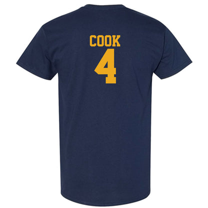 West Virginia - NCAA Football : Cameron Cook - Fashion Shersey T-Shirt-1