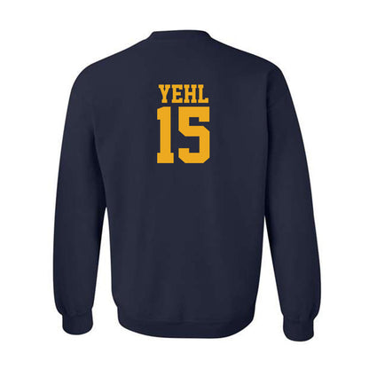 West Virginia - NCAA Baseball : Maxx Yehl - Fashion Shersey Crewneck Sweatshirt-1