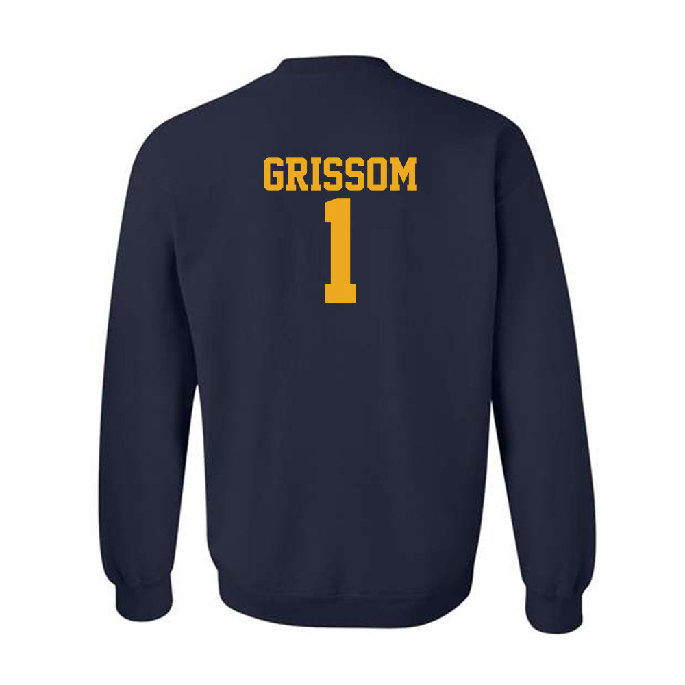 West Virginia - NCAA Women's Volleyball : Tally Grissom - Fashion Shersey Crewneck Sweatshirt-1