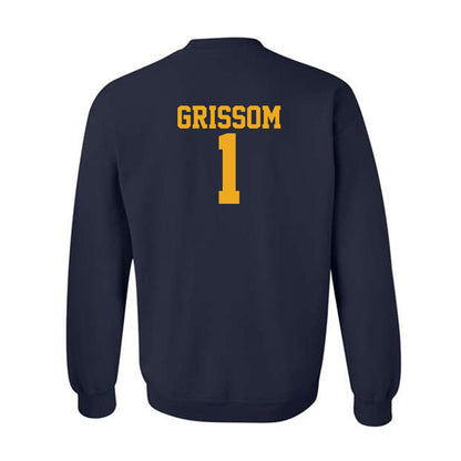 West Virginia - NCAA Women's Volleyball : Tally Grissom - Fashion Shersey Crewneck Sweatshirt-1