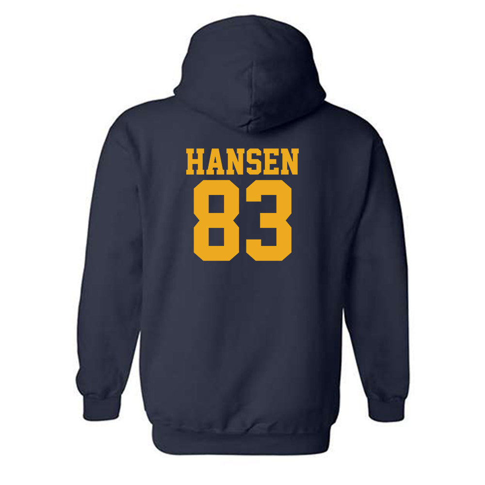West Virginia - NCAA Football : Bryan Hansen - Fashion Shersey Hooded Sweatshirt-1