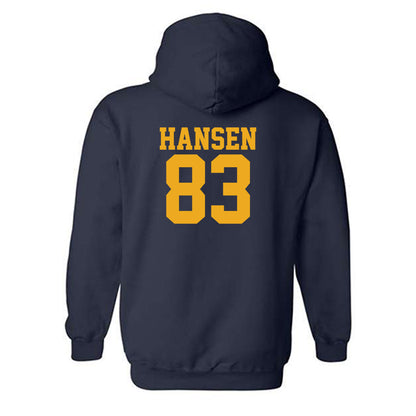 West Virginia - NCAA Football : Bryan Hansen - Fashion Shersey Hooded Sweatshirt-1