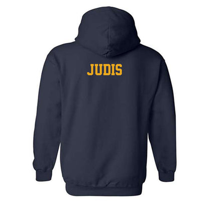 West Virginia - NCAA Women's Cross Country : Chiara Judis - Fashion Shersey Hooded Sweatshirt-1