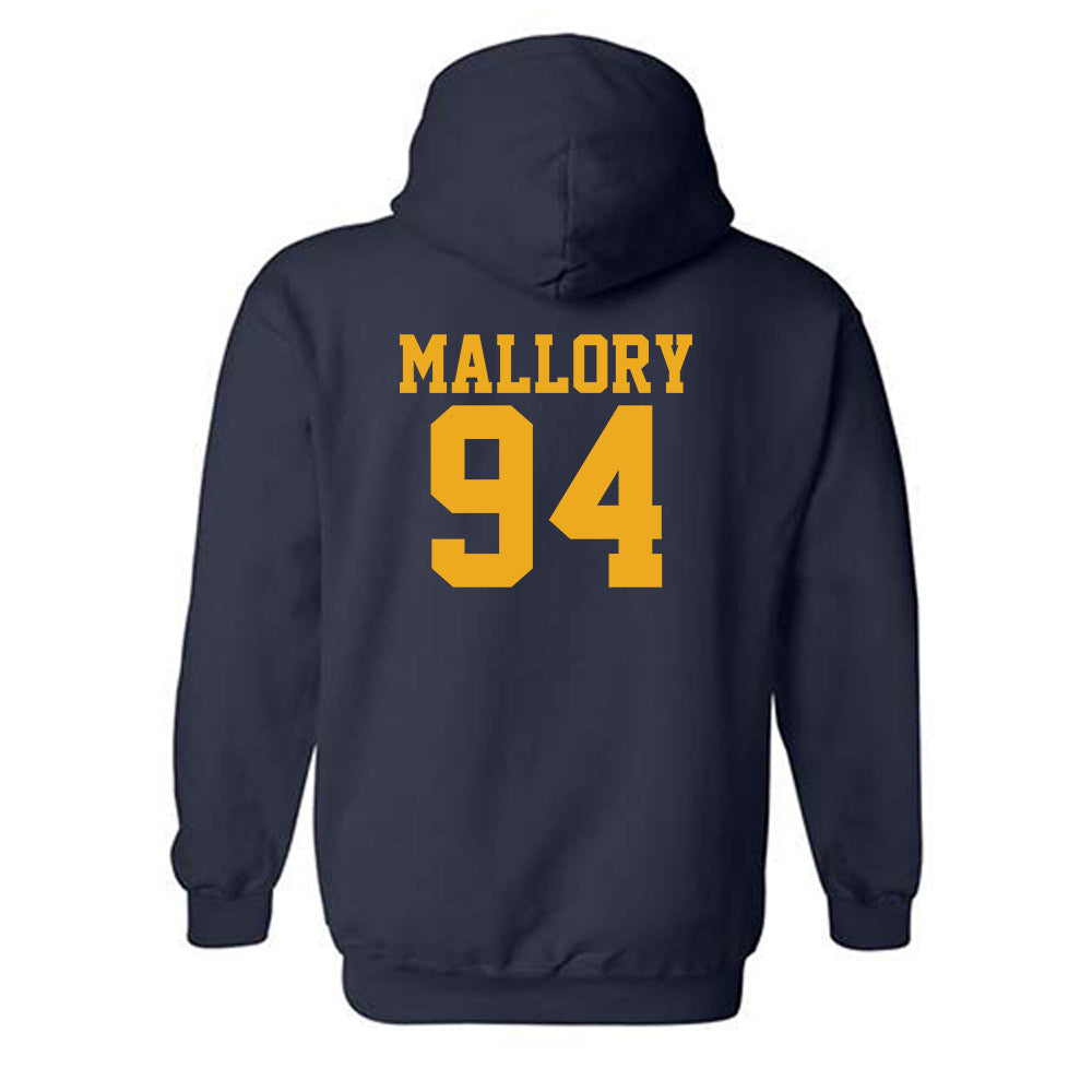 West Virginia - NCAA Football : Cam Mallory - Fashion Shersey Hooded Sweatshirt-1