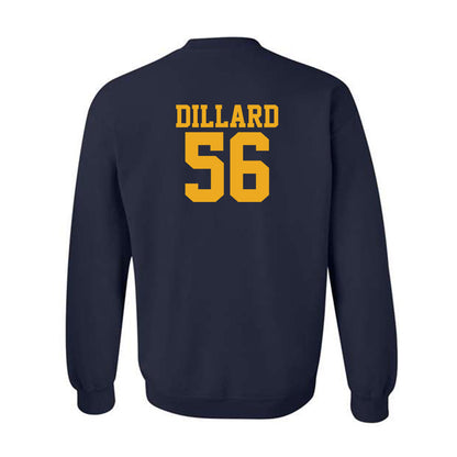 West Virginia - NCAA Football : Lamarcus Dillard - Fashion Shersey Crewneck Sweatshirt-1