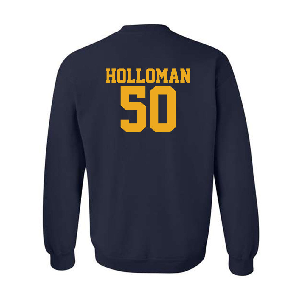 West Virginia - NCAA Football : Harper Holloman - Fashion Shersey Crewneck Sweatshirt-1