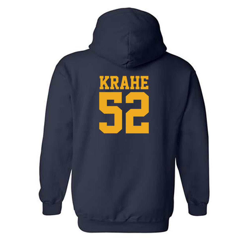West Virginia - NCAA Football : Nick Krahe - Fashion Shersey Hooded Sweatshirt-1