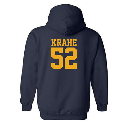 West Virginia - NCAA Football : Nick Krahe - Fashion Shersey Hooded Sweatshirt-1