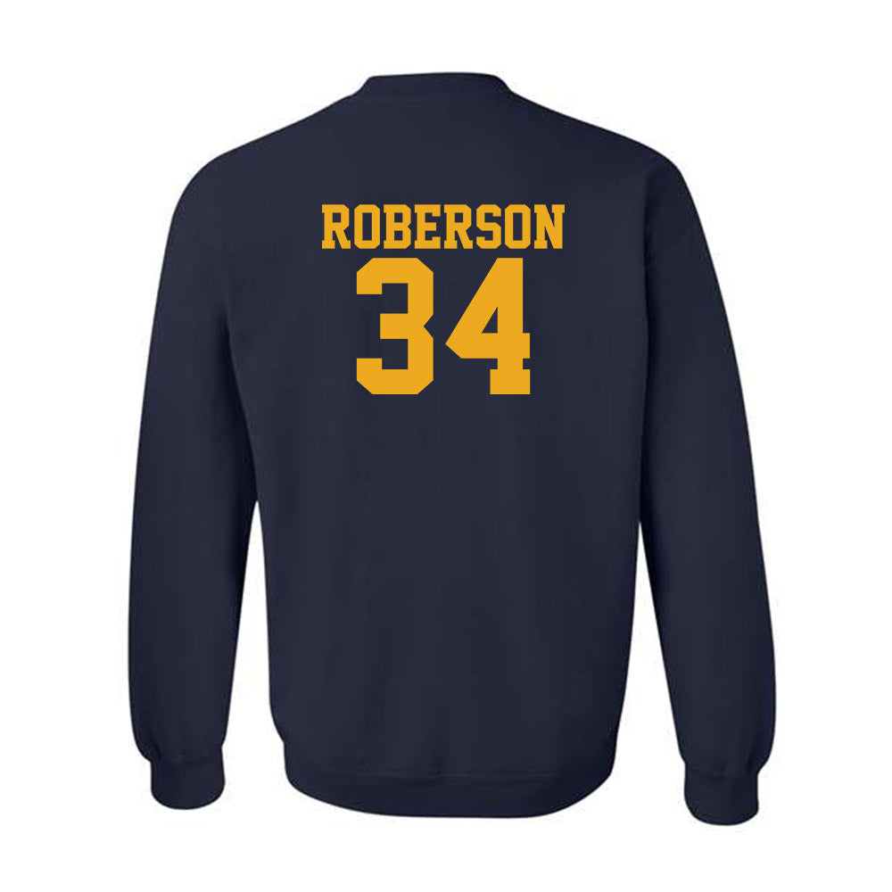 West Virginia - NCAA Football : Tim Roberson - Fashion Shersey Crewneck Sweatshirt-1