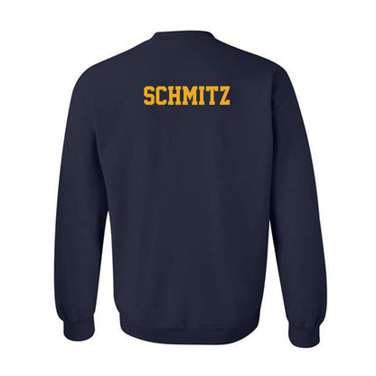 West Virginia - NCAA Men's Golf : Gabe Schmitz - Fashion Shersey Crewneck Sweatshirt-1