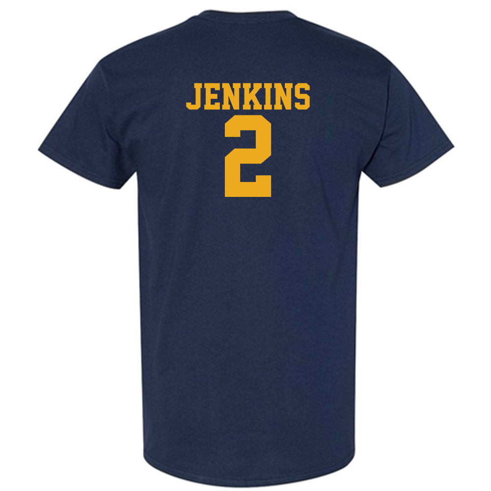 West Virginia - NCAA Men's Basketball : Amir Jenkins - Fashion Shersey T-Shirt-1