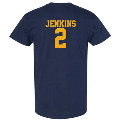 West Virginia - NCAA Men's Basketball : Amir Jenkins - Fashion Shersey T-Shirt-1