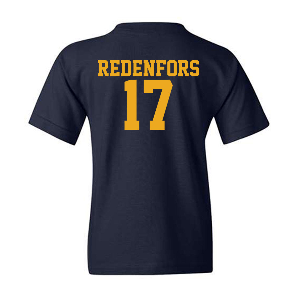 West Virginia - NCAA Men's Soccer : Jacob Redenfors - Fashion Shersey Youth T-Shirt-1