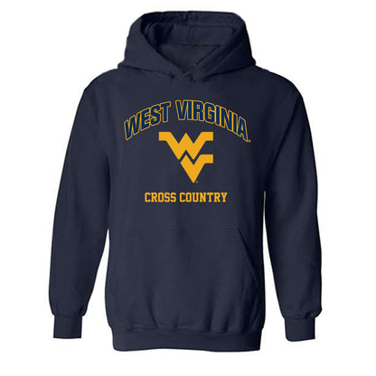 West Virginia - NCAA Women's Cross Country : Eva Rinker - Fashion Shersey Hooded Sweatshirt-0