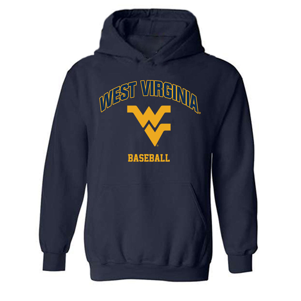 West Virginia - NCAA Baseball : Bryant Yoak - Fashion Shersey Hooded Sweatshirt-0