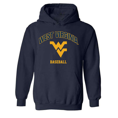 West Virginia - NCAA Baseball : Bryant Yoak - Fashion Shersey Hooded Sweatshirt-0