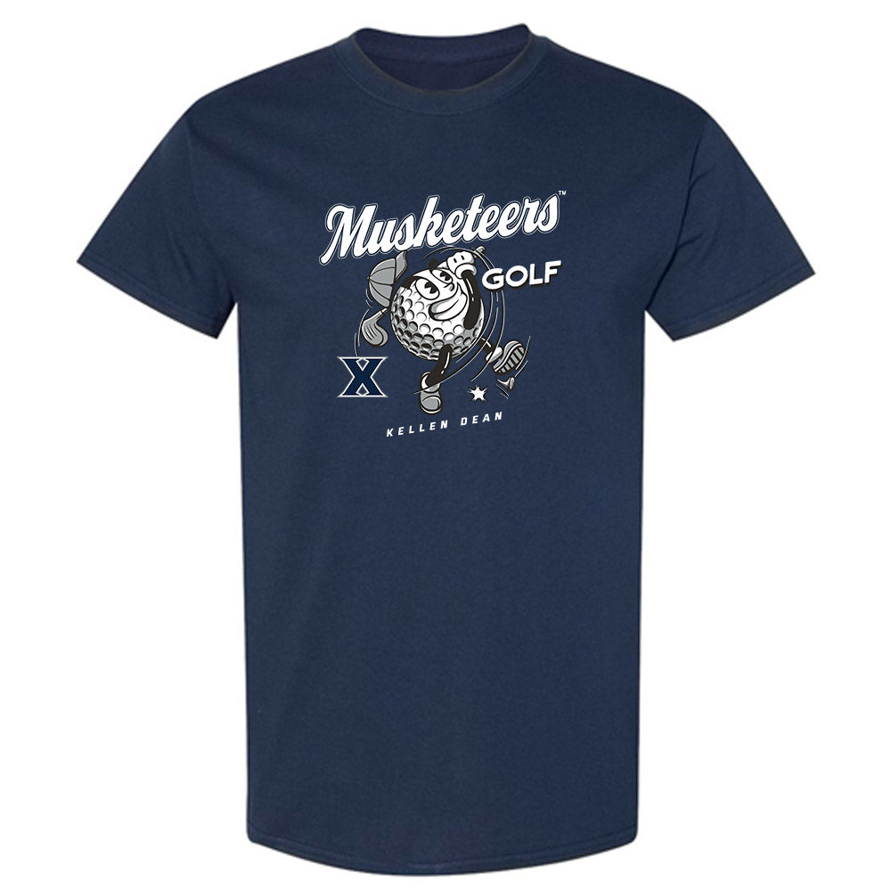 Xavier - NCAA Men's Golf : Kellen Dean - Fashion Shersey T-Shirt-0