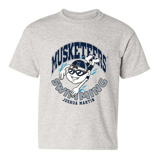 Xavier - NCAA Men's Swimming & Diving : Joshua Martin - Fashion Shersey Youth T-Shirt-0