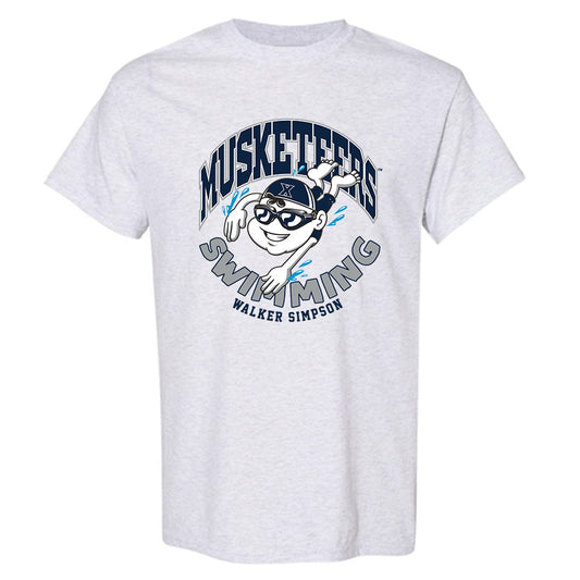 Xavier - NCAA Men's Swimming & Diving : Walker Simpson - Fashion Shersey T-Shirt-0