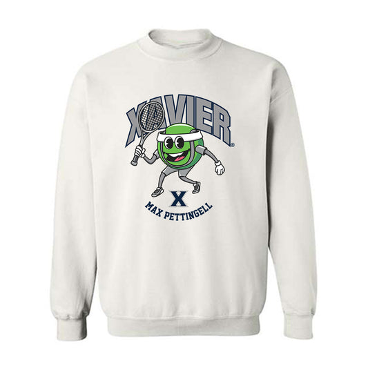 Xavier - NCAA Men's Tennis : Max Pettingell - Fashion Shersey Crewneck Sweatshirt-0