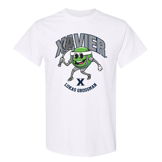 Xavier - NCAA Men's Tennis : Lukas Grossman - Fashion Shersey T-Shirt-0