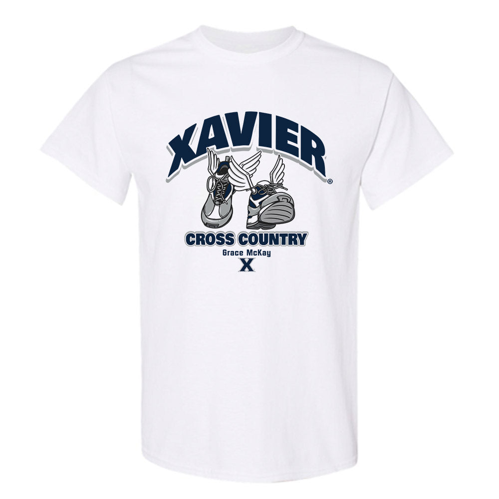 Xavier - NCAA Women's Cross Country : Grace McKay - Fashion Shersey T-Shirt-0