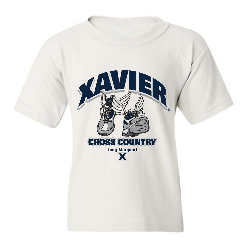 Xavier - NCAA Women's Cross Country : Lucy Marquart - Fashion Shersey Youth T-Shirt-0