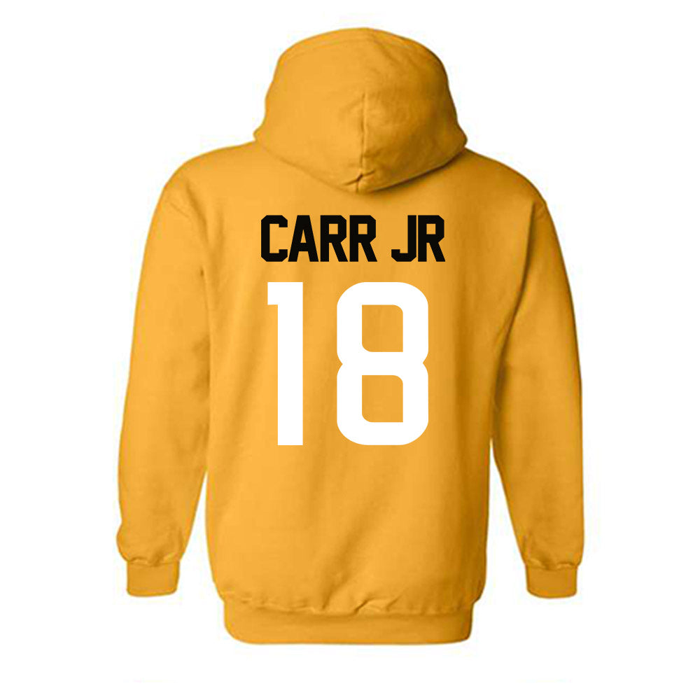 Southern Miss - NCAA Football : Josh Carr Jr - Sports Shersey Hooded Sweatshirt-1