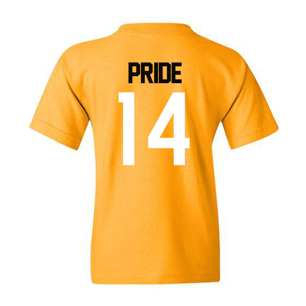 Southern Miss - NCAA Football : Jordan Pride - Sports Shersey Youth T-Shirt-1
