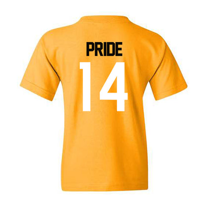 Southern Miss - NCAA Football : Jordan Pride - Sports Shersey Youth T-Shirt-1