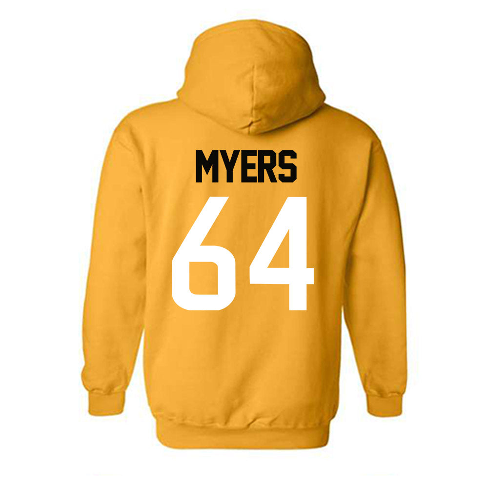 Southern Miss - NCAA Football : Camden Myers - Sports Shersey Hooded Sweatshirt-1