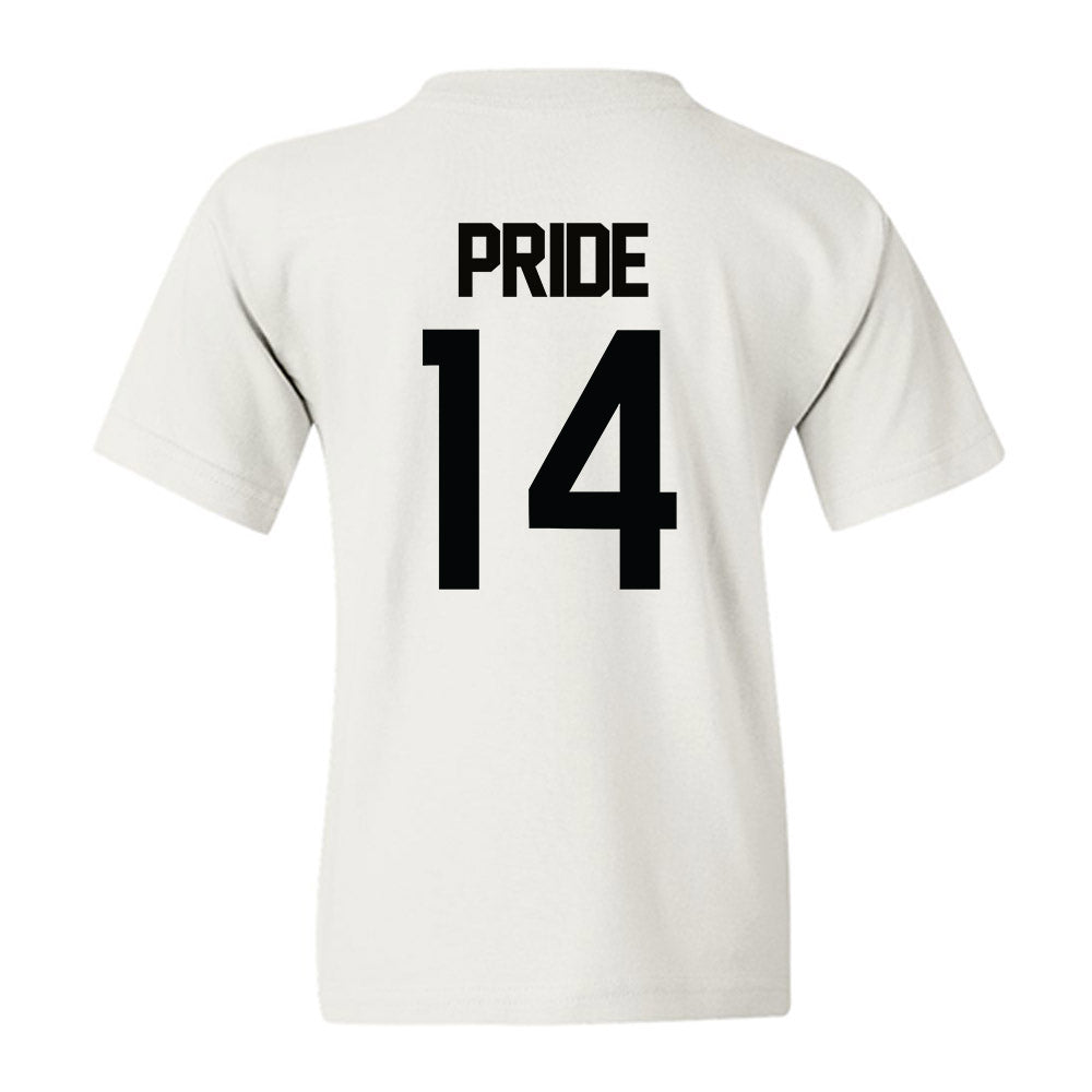 Southern Miss - NCAA Football : Jordan Pride - Sports Shersey Youth T-Shirt-1