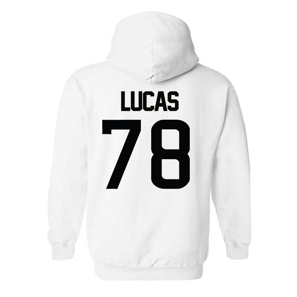Southern Miss - NCAA Football : Dontae Lucas - Sports Shersey Hooded Sweatshirt-1