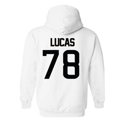 Southern Miss - NCAA Football : Dontae Lucas - Sports Shersey Hooded Sweatshirt-1