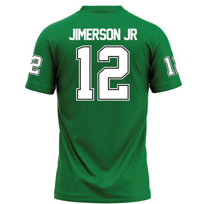 North Texas - NCAA Football : Chris Jimerson jr - Green Football Jersey-1