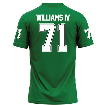 North Texas - NCAA Football : Johnny Williams IV - Green Football Jersey-1