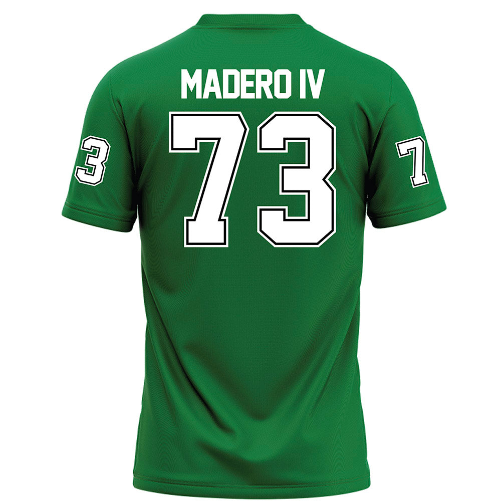 North Texas - NCAA Football : Julio Madero IV - Green Football Jersey-1