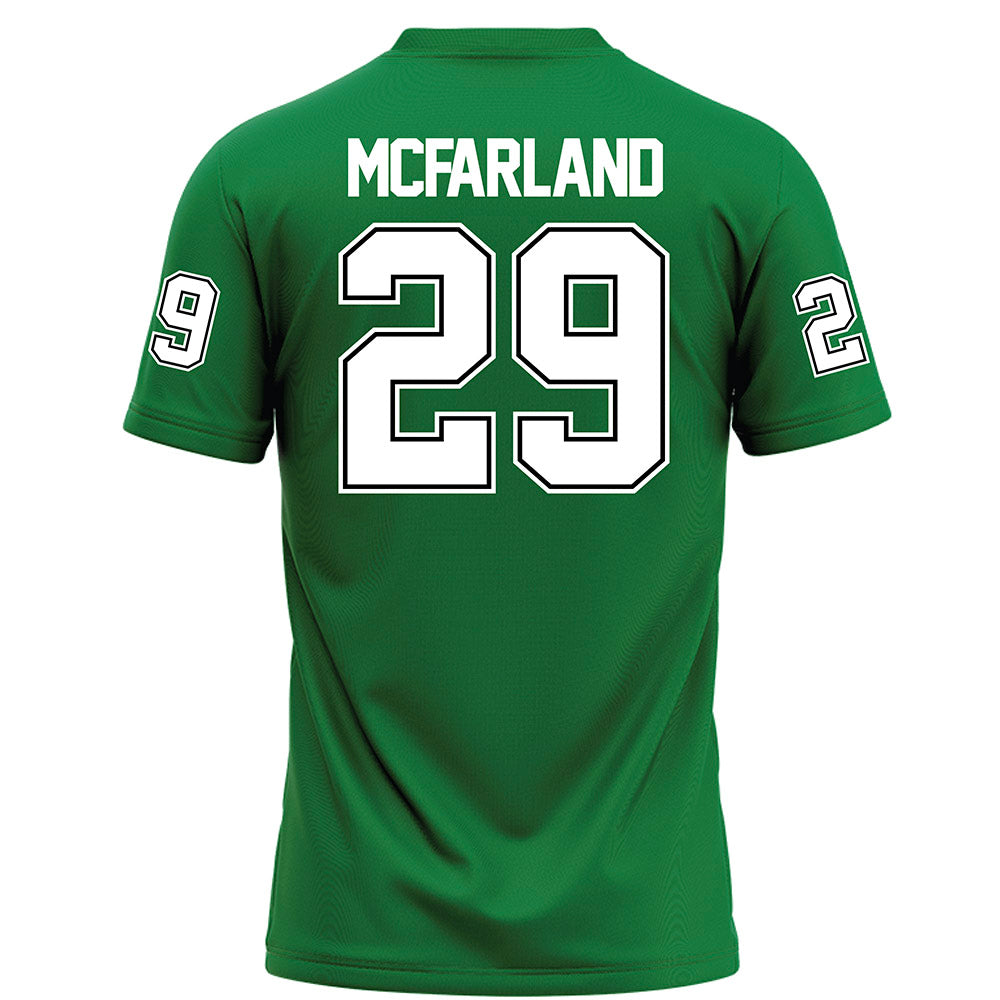 North Texas - NCAA Football : Kamdon McFarland - Green Football Jersey-1