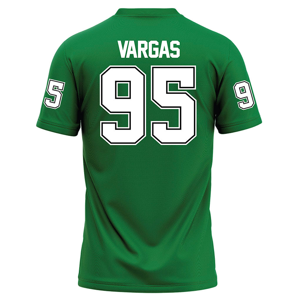 North Texas - NCAA Football : Rudy Vargas - Green Football Jersey-1