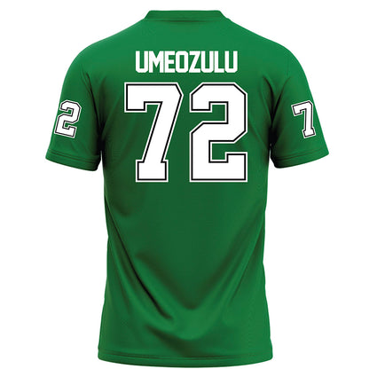North Texas - NCAA Football : Neto Umeozulu - Green Football Jersey-1