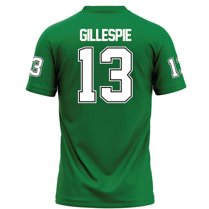 North Texas - NCAA Football : Graham Gillespie - Green Football Jersey-1