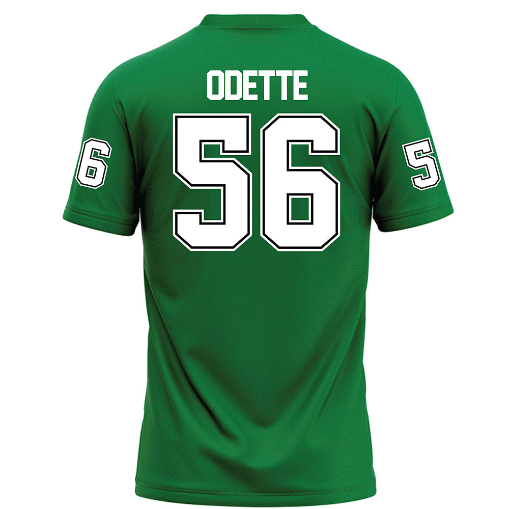 North Texas - NCAA Football : Austin Odette - Green Football Jersey-1