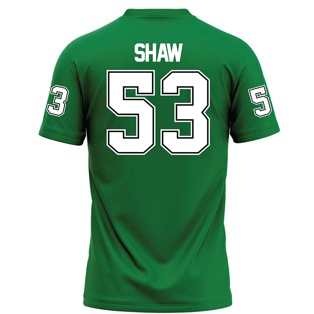 North Texas - NCAA Football : Dylan Shaw - Green Football Jersey-1