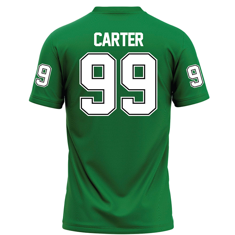 North Texas - NCAA Football : Avion Carter - Green Football Jersey-1