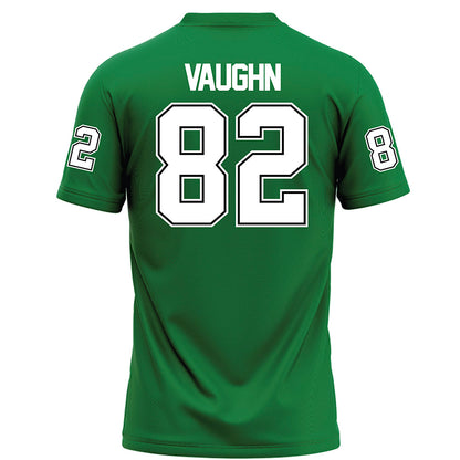 North Texas - NCAA Football : Connor Vaughn - Green Football Jersey-1