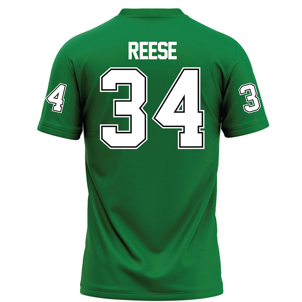 North Texas - NCAA Football : Brenden Reese - Green Football Jersey-1